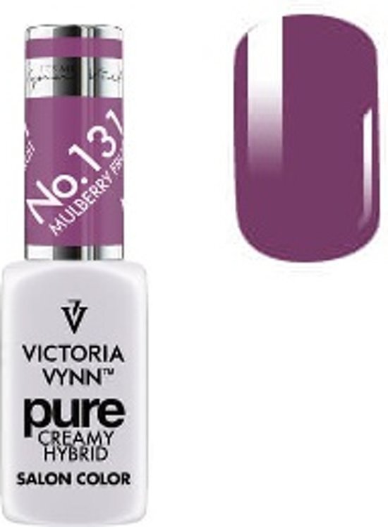 VICTORIA VYNNâ„¢ Gel Nagellak - Gel Polish - Pure Creamy Hybrid - 8 ml - Mulberry Fruit - 131