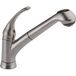 Delta Foundations B4310LF-SS Single Handle Pull-Out Kitchen Faucet, Stainless Steel