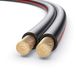 PureLink SP062-015 luidsprekerkabel 2 x 2,5 mm² (99,9% OFC koper, 0,20 mm draad) hifi-luidsprekerkabel, 15 m, zwart