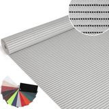 ANRO Badmat Lichtgrijs 65x100cm Antislip Douchemat Afwasbaar Sneldrogend