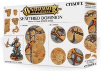 Warhammer Age of Sigmar Shattered Dominion bases rondes de 40mm et 65mm