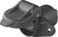 ProPlus Stekkerdoos - 3-polig - PVC - 12/24V - Zwart