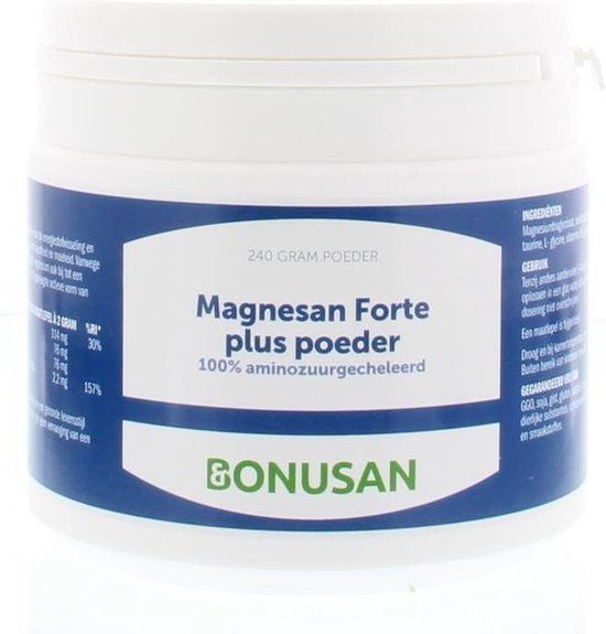Bonusan Magnesan Forte Plus Poeder 240gr