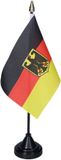 Merkloos / Sans marque Shoppartners Bv Vlag Duitsland tafelvlaggetjes - 10 x 15 cm