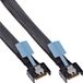 InLine MCIO Kabel, MCIO x4 Stecker zu MCIO x4 Stecker, 1m