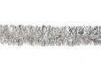 Creativery Girlanden, Weihnachts-Girlande Lametta 5cm, 3 Meter silber