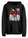 Cotton Prime Sweatshirt 'The Walking Dad' grijs / rood / zwart