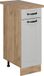 Vicco R-Line Keukenonderkast – 30 cm, WB Eik Wit Landhuis