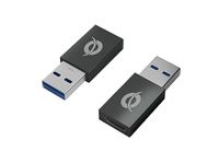 Conceptronic DONN10G USB 3.0 USB-A naar USB-C adapter, 2 stuks