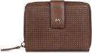 bugatti Noemi Lady Zip Around Wallet Cognac