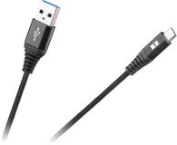 Rebel USB-A naar Micro-USB kabel - 2 meter - Zwart