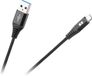 Rebel USB-A naar Micro-USB kabel - 2 meter - Zwart