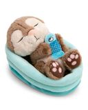 Nici Sleeping Pets ours en peluche 12 cm multicolore