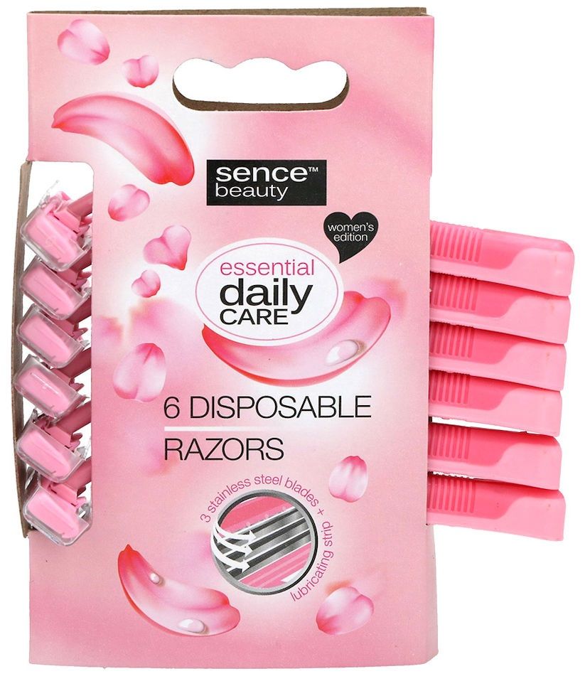 Sencebeauty Wegwerpscheermesjes - 8719874194471