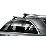 Audi 8W9071151 dakdrager basisdrager drager dakbagagedrager, voor A4 (B9) Avant, zilver/zwart