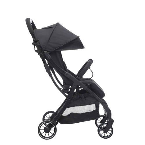 Cabino® Buggy Compact PLUS Zwart - Geschikt Voor Vliegtuig (Handbagage) - Tot 22kg