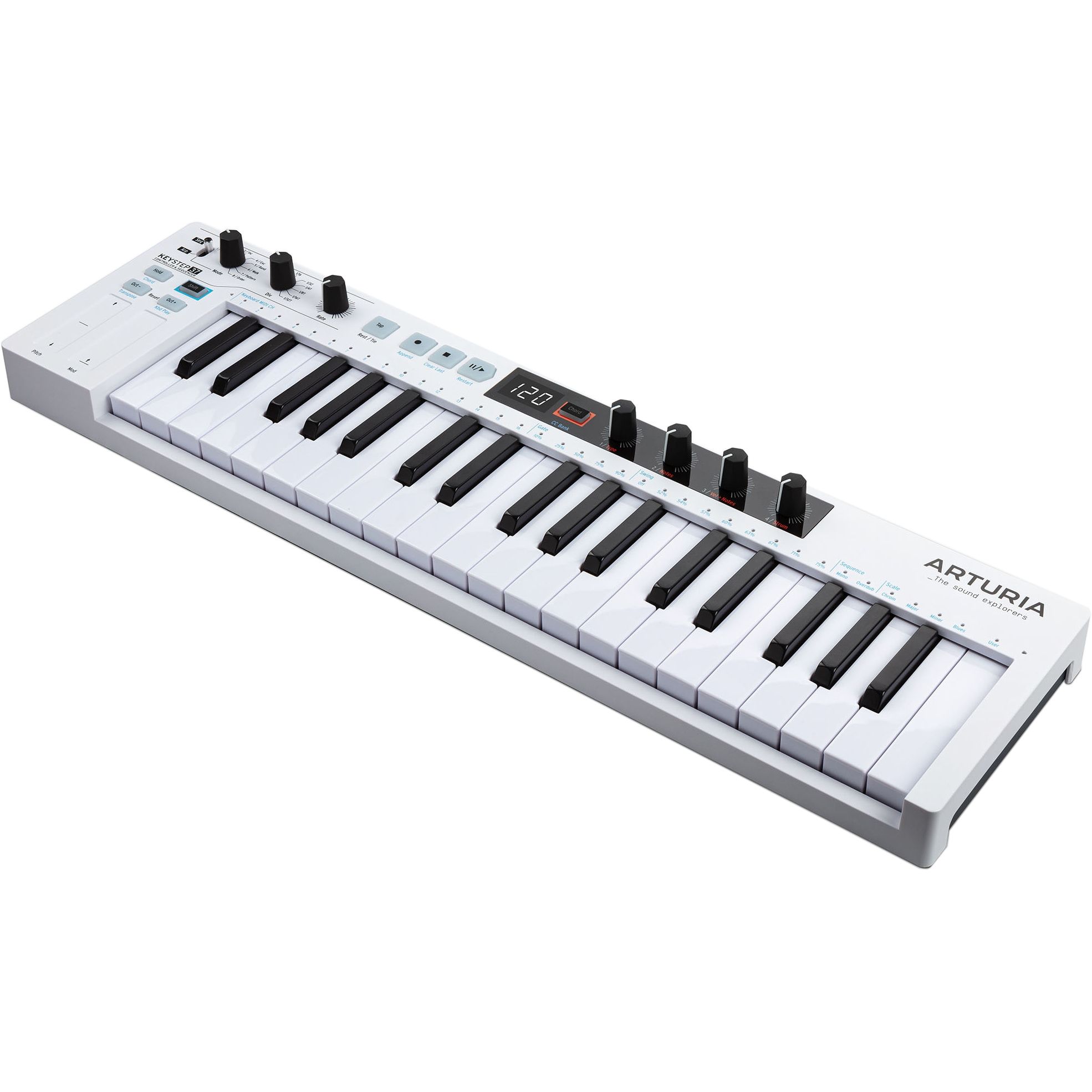 Arturia KeyStep 37 - MIDI Keyboard Controller & Sequencer - 37 Keys