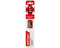 Elmex Anti-Caries InterX Brosse à dents souple (Couleur : Orange)