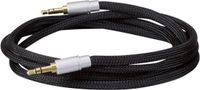 Dynavox 207382 Jackplug Jack Aansluitkabel [1x Jackplug male 3,5 mm - 1x Jackplug male 3,5 mm] 3.00 m Zwart Flexibel