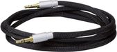 Dynavox 207382 Jackplug Jack Aansluitkabel [1x Jackplug male 3,5 mm - 1x Jackplug male 3,5 mm] 3.00 m Zwart Flexibel