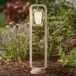 Lucande Chandan Éclairage de jardin - Beige - Aluminium - IP54 - E27 - 90 cm