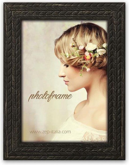 ZEP Livia Fotolijst - Zwart - 13x18 cm - Kunststof