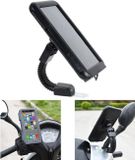 Merkloos Universele Telefoonhouder Motor Stuur Waterdicht Zwart