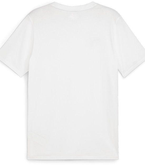 Puma Shirt TeamGoal Casuals Tee L Puma White-Puma Black