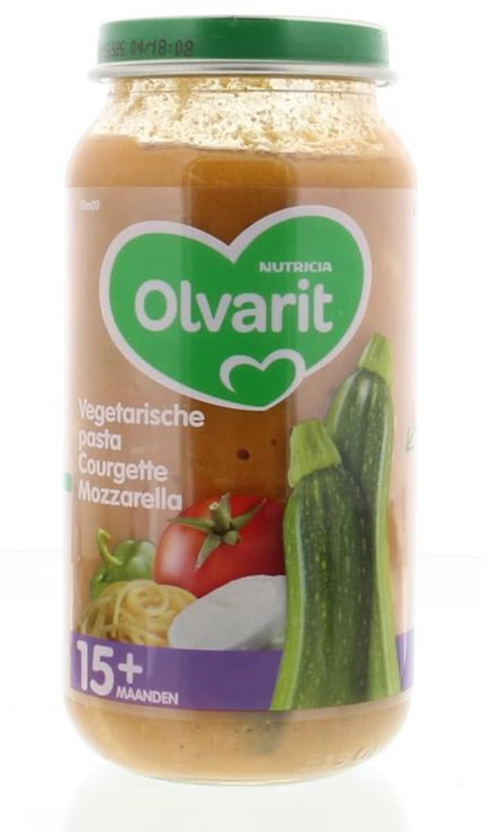 Olvarit 15m09 Vegetarische Pasta Courgette Mozzarella