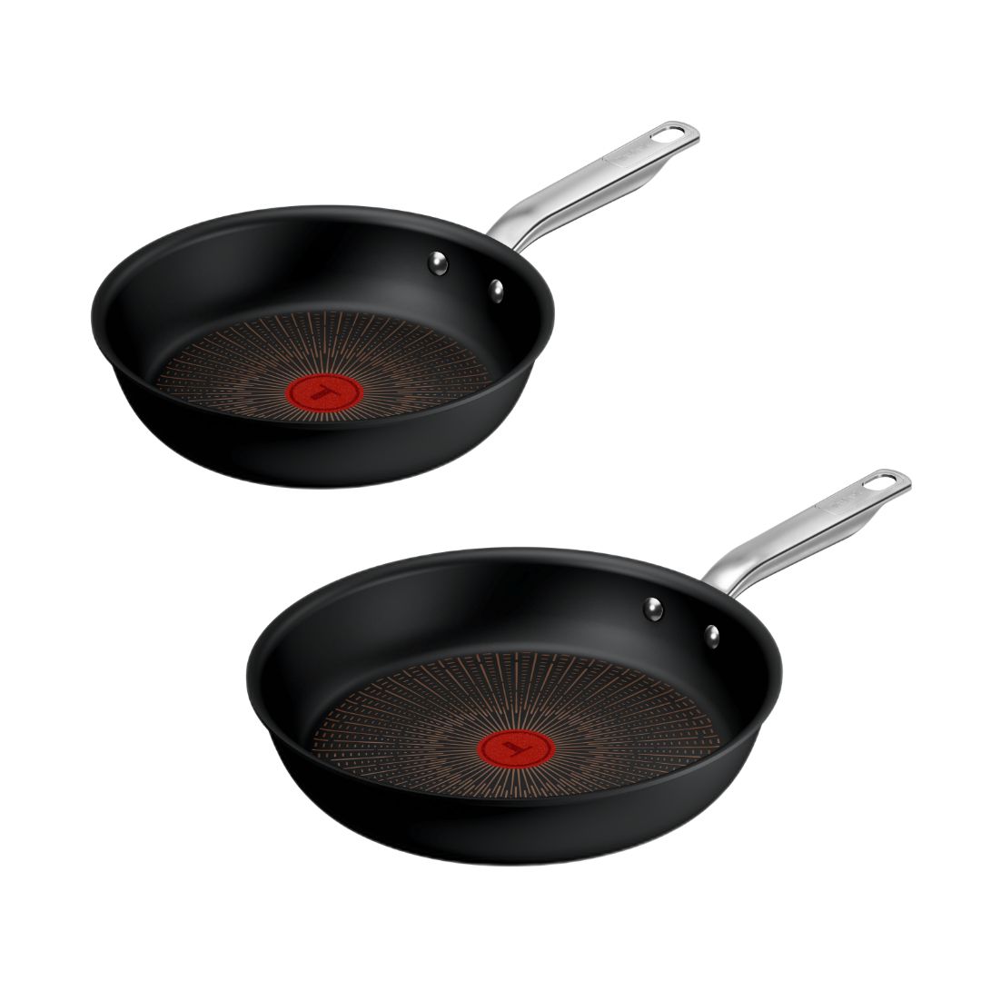 Tefal Experience Koekenpannenset 24/28 cm - Fusion Core - Inductie