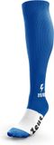 Zeus Voetbalsokken/Sportsokken Calza Energy, Royal blauw, Maat 40-46
