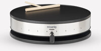 H.Koenig KREP29 - Crêpemaker - 1300W - Zwart/RVS