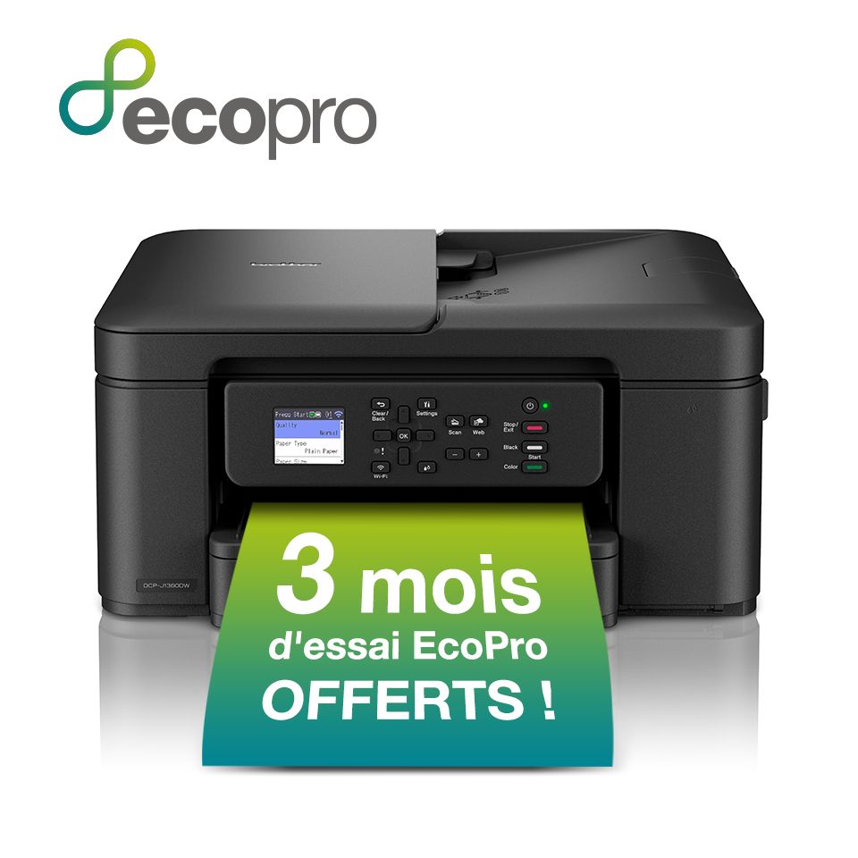 Brother DCP-J1360DW Multifunctionele Inkjetprinter | A4 | Wifi | Zwart