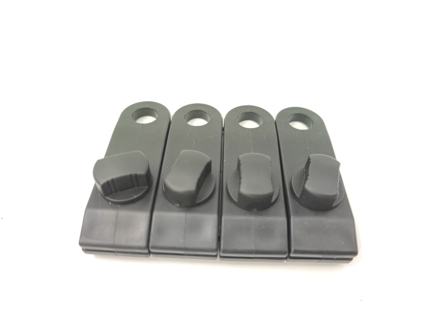 Diggers Zeilclips | Zwart | 4 stuks - DIG075