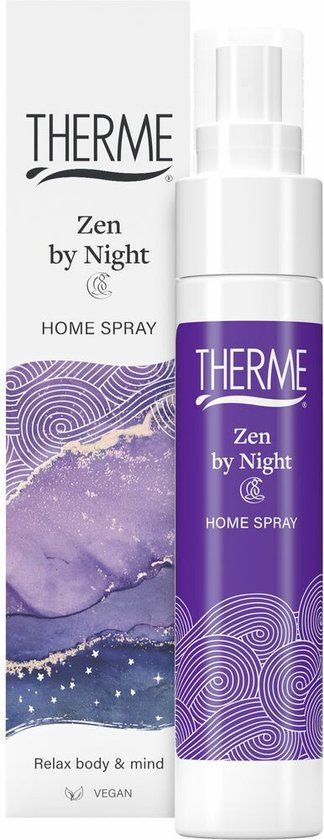 Therme Home Spray Zen by Night 60 ml - Bloemig - Paars