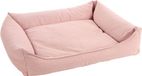 Flamingo Lit orthopédique pour chien Baldar – Rose, 100 x 80 x 25 cm