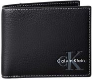 Calvin Klein Portemonnee van Leer, Zwart