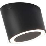 DOMUS LINE LED onderbouwlamp Unika D-Motion 2700K/4000K, onderbouwlamp rond zonder schakelaar 24V - 4,5W, kunststof zwart