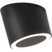 DOMUS LINE LED onderbouwlamp Unika D-Motion 2700K/4000K, onderbouwlamp rond zonder schakelaar 24V - 4,5W, kunststof zwart