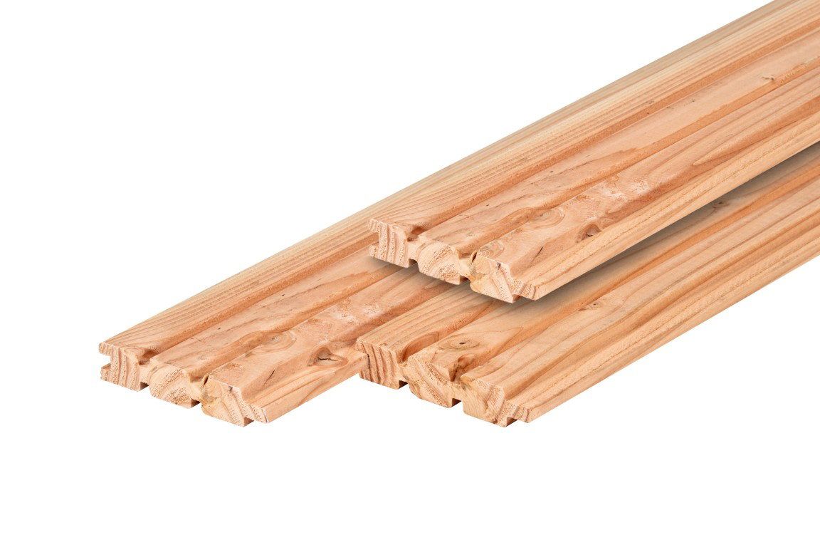 Tuindeco Douglas dubbelzijdig triple profiel 2,8x14,5x300 cm