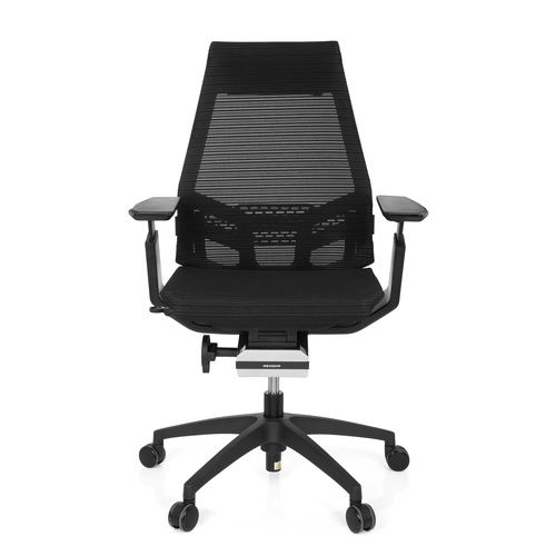 HJH OFFICE Bureaustoel GENIDIA SMART BLACK | Zwart | Ergonomisch