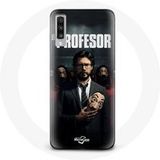 Maniacase Etui voor Samsung Galaxy A70 La Casa De Papel El Profesor