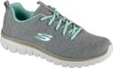 Skechers Sport GRACEFUL TWISTED FORTUNE Sneakers Dames Grijs