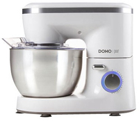 Domo DO9175KR Keukenmachine - 4L - 700W - Zilver/Wit