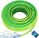 KOTARBAU® Tuyau d'arrosage, Tuyau d'eau, PVC, 30 m, Vert Jaune, 1 Pouce, 4 couches, Flexible, Tuyau d'arrosage, Renforcé, Tuyau d'arrosage pour jardin
