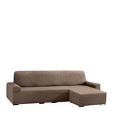 Eysa Aquiles Bi-Elastic Chaise Longue Korte Arm Rechts, Polyester-Katoen, bruin, 43 x 37 x 14 cm