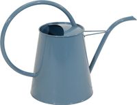 Mega Collections Gieter/plantengieter Olivera - metaal - blauw - 3 liter