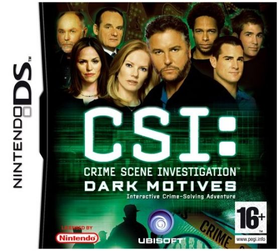 Ubisoft CSI Dark Motives - Nintendo DS