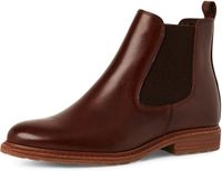 Tamaris Dames Chelseaboot 1-25056-41 Bruin Leer Maat 38