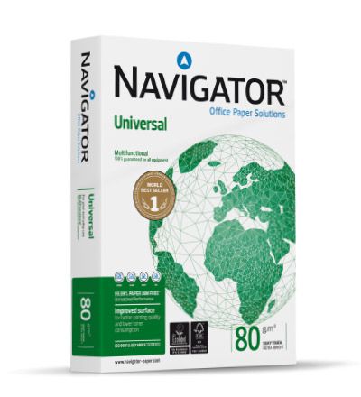 Navigator Universal A4 Silk 80gsm 500 Sheets White Paper